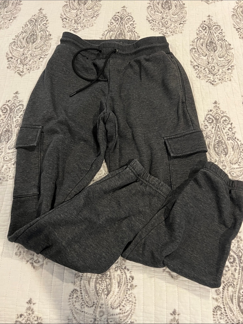 RBX Dark Gray Cargo Sweatpants